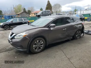2017 Nissan Murano S z VIN 5N1AZ2MH9HN203792, wystawiony jako Copart lot #54943445 z przebiegiem 93 876 mil mil oraz Szkoda całkowita • Salvage title. Historia ofert i sprzedaży dostępna na DreamBid. Obrazek 1.
