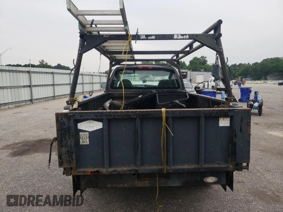 2004 Ford F-150 XL with VIN 2FTRF18244CA43689, listed as a Copart auction lot 57399855 with 152,772 mi miles and Salvage title. Bid and sale history available at DreamBid. Image 6.
