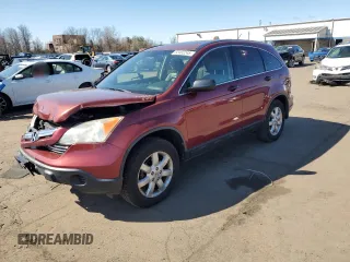 2009 Honda CR-V EX with VIN JHLRE48509C022482, listed as a Copart auction lot 52492245 with 218,697 mi miles and Salvage Title. Bid and sale history available at carsss.com. Image 1.