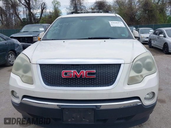 2011 GMC Acadia SLT1 with VIN 1GKKRRED5BJ358453, listed as a IAAI auction lot 42040475 with 237,236 mi miles. Bid and sale history available at carsss.com. Image 6.
