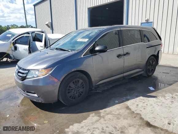 2014 Honda Odyssey LX with VIN 5FNRL5H27EB089561, listed as a Copart auction lot 50736865 with 137,951 mi miles and Salvage Title. Bid and sale history available at carsss.com. Image 1.