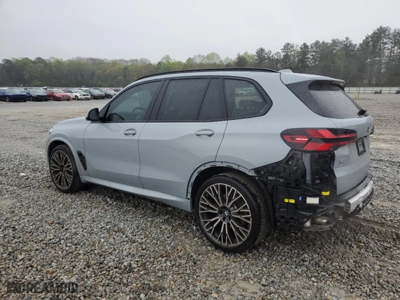 2024 BMW X5 xDrive40i with VIN 5UX23EU03R9V82643, listed as a Copart auction lot 50187785 with 5,918 mi miles and Salvage Title. Bid and sale history available at carsss.com. Image 2.