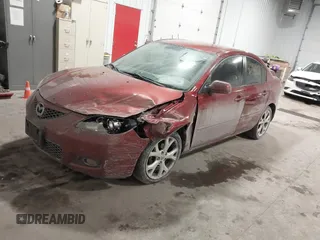 2008 Mazda Mazda3 i Touring Value with VIN JM1BK32F881176435, listed as a IAAI auction lot 41386907 with 156,763 mi miles. Bid and sale history available at carsss.com. Image 2.