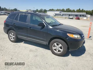 2007 Hyundai Santa Fe GLS with VIN 5NMSG13D17H047184, listed as a Copart auction lot 64818625 with 269,701 mi miles and Clean title. Bid and sale history available at DreamBid. Image 4.