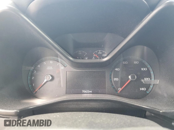2022 Chevrolet Colorado 4WD Z71 with VIN 1GCGTDENXN1137241, listed as a Copart auction lot 53559815 with 70,622 mi miles and Salvage title. Bid and sale history available at DreamBid. Image 9.