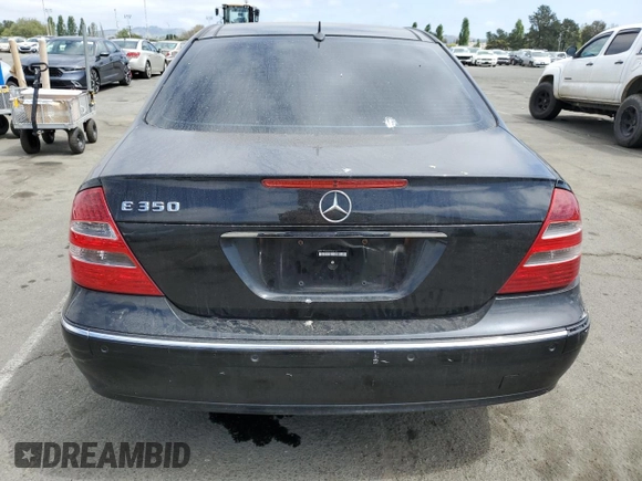 2006 Mercedes-Benz E 350 with VIN WDBUF56J36A906125, listed as a Copart auction lot 53755215 with 184,051 mi miles and Clean Title. Bid and sale history available at DreamBid. Image 6.