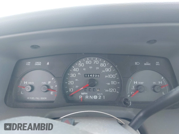 2003 Mercury Grand Marquis LS Premium z VIN 2MEFM75W83X631023, wystawiony jako IAAI lot #42227245 z przebiegiem 114 235 mil mil oraz . Historia ofert i sprzedaży dostępna na DreamBid. Obrazek 7.
