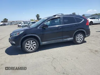 2015 Honda CR-V EX with VIN 2HKRM3H59FH504815, listed as a Copart auction lot 54885625 with 139,280 mi miles and Salvage Title. Bid and sale history available at carsss.com. Image 1.