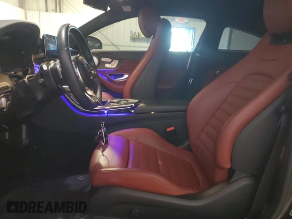 2021 Mercedes-Benz C 300 with VIN W1KWJ8DB0MG056461, listed as a Copart auction lot 68864034 with Not provided miles and Salvage title. Bid and sale history available at DreamBid. Image 7.