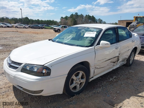 2004 Chevrolet Impala LS with VIN 2G1WH52K449358012, listed as a IAAI auction lot 41801526 with 1 mi miles. Bid and sale history available at carsss.com. Image 17.