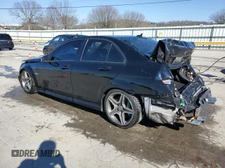 2010 Mercedes-Benz C 63 AMG with VIN WDDGF7HB0AF381056, listed as a Copart auction lot 86566504 with 139,042 mi miles and Salvage Title. Bid and sale history available at carsss.com. Image 2.