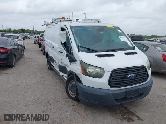 2016 Ford Transit Cargo z VIN 1FTYR1ZM5GKA09697, wystawiony jako IAAI lot #41929098 z przebiegiem 98 790 mil mil oraz . Historia ofert i sprzedaży dostępna na DreamBid. Obrazek 1.