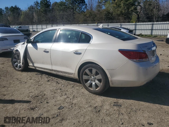 2013 Buick LaCrosse Premium 1 with VIN 1G4GF5E33DF143794, listed as a Copart auction lot 50185255 with 151,314 mi miles and Salvage title. Bid and sale history available at DreamBid. Image 2.