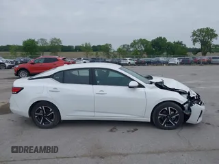 2024 Nissan Sentra SV with VIN 3N1AB8CV4RY274313, listed as a IAAI auction lot 42442578 with 33,681 mi miles and . Bid and sale history available at DreamBid. Image 13.