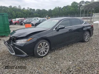 2019 Lexus ES 350 with VIN 58ABZ1B19KU011671, listed as a Copart auction lot 58697145 with 83,827 mi miles and Salvage title. Bid and sale history available at DreamBid. Image 1.