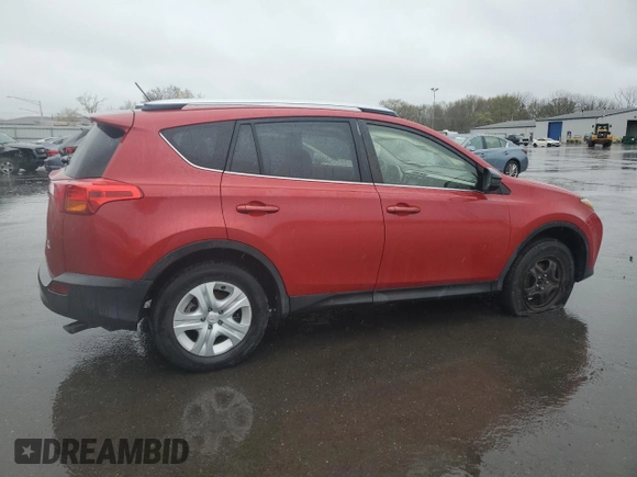 2014 Toyota RAV4 LE with VIN JTMBFREV0ED091304, listed as a Copart auction lot 52942085 with 78,387 mi miles and Salvage Title. Bid and sale history available at DreamBid. Image 3.