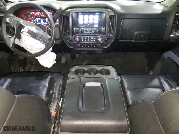 2018 Chevrolet Silverado 1500 LT with VIN 3GCUKREC0JG409051, listed as a Copart auction lot 46406365 with 47,889 mi miles and Salvage Title. Bid and sale history available at carsss.com. Image 8.