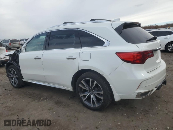 2020 Acura MDX w/Advance Pkg with VIN 5J8YD4H86LL023229, listed as a Copart auction lot 81664934 with 50,123 mi miles and Salvage Title. Bid and sale history available at carsss.com. Image 2.