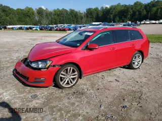 2015 Volkswagen Golf SportWagen TDI SEL with VIN 3VWCA7AU1FM509070, listed as a Copart auction lot 72637134 with 158,691 mi miles and Salvage Title. Bid and sale history available at carsss.com. Image 1.