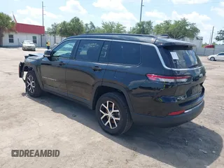 2024 Jeep Grand Cherokee Limited with VIN 1C4RJKBG2R8507247, listed as a IAAI auction lot 42322680 with 34,697 mi miles and . Bid and sale history available at DreamBid. Image 3.