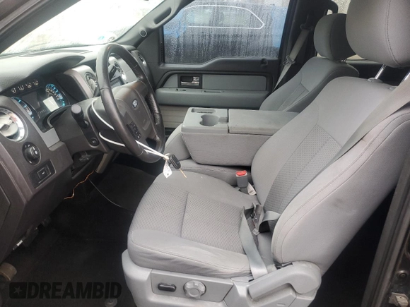 2012 Ford F-150 XL with VIN 1FTEW1CM5CFC97065, listed as a Copart auction lot 86583344 with 147,583 mi miles and Salvage Title. Bid and sale history available at carsss.com. Image 7.