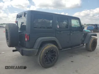 2017 Jeep Wrangler Unlimited Sport z VIN 1C4BJWDG4HL689583, wystawiony jako Copart lot #56117515 z przebiegiem 115 033 mil mil oraz Szkoda całkowita • Salvage title. Historia ofert i sprzedaży dostępna na DreamBid. Obrazek 3.