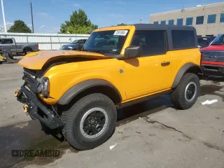 2021 Ford Bronco с VIN 1FMDE5CPXMLB06562, выставлен на аукционе Copart как лот 73561084 с пробегом 33 154 миль миль и Списание • Salvage title. История ставок и продаж доступна на DreamBid. Изображение 1.