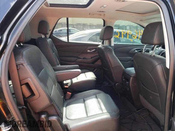 2021 Chevrolet Traverse Premier with VIN 1GNERKKW7MJ199533, listed as a Copart auction lot 41613893 with 46,996 mi miles. Bid and sale history available at carsss.com. Image 10.