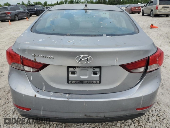 2015 Hyundai Elantra SE z VIN 5NPDH4AE2FH586787, wystawiony jako Copart lot #52965265 z przebiegiem 161 712 mil mil oraz Szkoda całkowita • Salvage title. Historia ofert i sprzedaży dostępna na DreamBid. Obrazek 6.