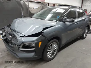 2020 Hyundai Kona SEL with VIN KM8K22AA5LU440441, listed as a IAAI auction lot 41664745 with 99,986 mi miles. Bid and sale history available at carsss.com. Image 2.