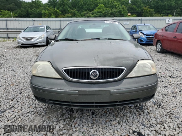 2001 Mercury Sable with VIN 1MEFM53U01A627026, listed as a Copart auction lot 57355804 with 248,244 mi miles and Salvage title. Bid and sale history available at DreamBid. Image 5.