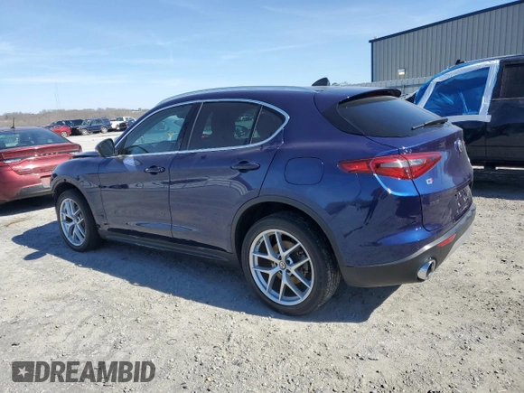 2019 Alfa Romeo Stelvio Ti z VIN ZASPAKBNXK7C69818, wystawiony jako Copart lot #45372505 z przebiegiem 51 015 mil mil oraz Szkody całkowita. Historia ofert i sprzedaży dostępna na DreamBid. Obrazek 2.