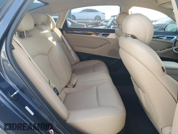 2017 Genesis G80 3.8L with VIN KMHGN4JE5HU199709, listed as a Copart auction lot 73598944 with 0 mi miles and Salvage Title. Bid and sale history available at carsss.com. Image 10.