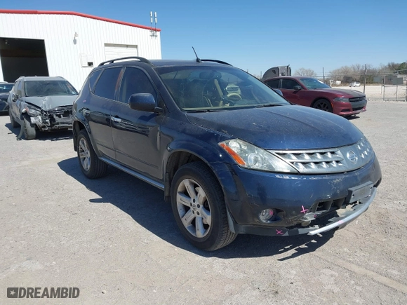2006 Nissan Murano SL with VIN JN8AZ08T46W414403, listed as a IAAI auction lot 41698440 with 207,273 mi miles. Bid and sale history available at carsss.com. Image 1.