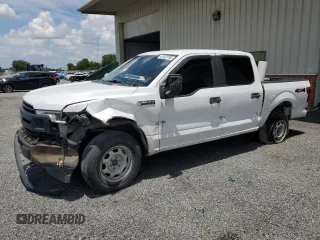 2018 Ford F-150 XL with VIN 1FTEW1EP0JKD00563, listed as a Copart auction lot 61422795 with 196,602 mi miles and Non repairable. Bid and sale history available at DreamBid. Image 1.