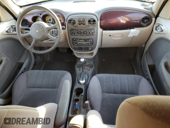2003 Chrysler PT Cruiser Touring with VIN 3C4FY58B63T587236, listed as a Copart auction lot 77366574 with 109,617 mi miles and Salvage Title. Bid and sale history available at DreamBid. Image 8.