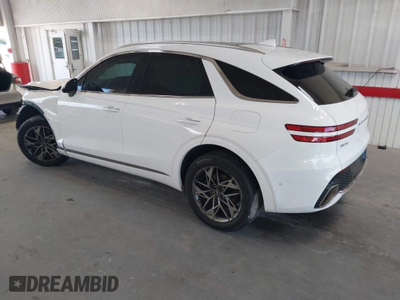 2022 Genesis GV70 2.5T with VIN KMUMADTBXNU045298, listed as a IAAI auction lot 42515480 with 82,599 mi miles and . Bid and sale history available at DreamBid. Image 3.