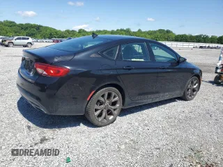 2015 Chrysler 200 S with VIN 1C3CCCBG9FN581496, listed as a Copart auction lot 56590645 with 164,672 mi miles and Clean Title. Bid and sale history available at DreamBid. Image 3.