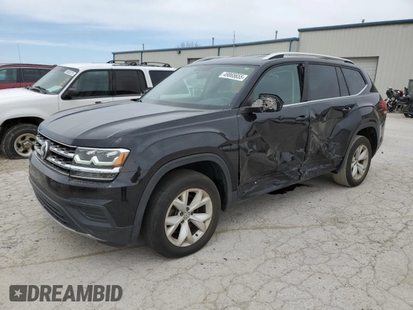 2018 Volkswagen Atlas S with VIN 1V2AP2CA4JC519759, listed as a Copart auction lot 49865655 with 135,124 mi miles and Clean title. Bid and sale history available at DreamBid. Image 1.