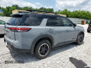 2023 Nissan Pathfinder Rock Creek with VIN 5N1DR3BD9PC237440, listed as a Copart auction lot 60357995 with 64,541 mi miles and Salvage title. Bid and sale history available at DreamBid. Image 3.