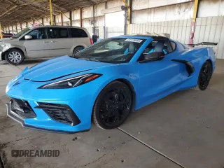 2020 Chevrolet Corvette 3LT with VIN 1G1Y82D45L5104956, listed as a Copart auction lot 54175685 with 49,295 mi miles and Salvage Title. Bid and sale history available at carsss.com. Image 1.