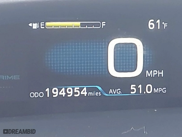 2017 Toyota Prius Prime Plus with VIN JTDKARFP4H3018719, listed as a IAAI auction lot 41543427 with NaN miles. Bid and sale history available at carsss.com. Image 15.