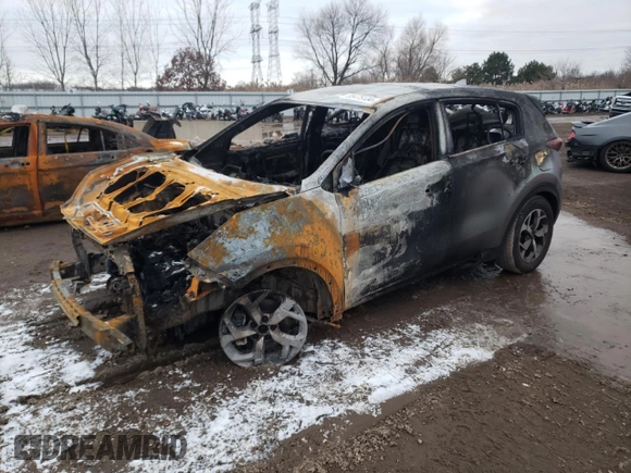 2020 Kia Sportage LX with VIN KNDPM3AC3L7737816, listed as a Copart auction lot 85475134 with Not Provided miles and Non Repairable. Bid and sale history available at DreamBid. Image 1.