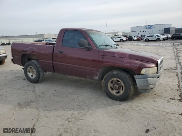 2001 Dodge Ram 1500 Work Special with VIN 1B7HC16X71S199347, listed as a Copart auction lot 45354555 with 189,226 mi miles and Salvage Title. Bid and sale history available at carsss.com. Image 4.