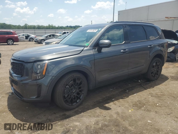 2022 Kia Telluride EX с VIN 5XYP3DHC3NG279540, выставлен на аукционе Copart как лот 61912825 с пробегом 16 166 миль миль и Списание • Salvage title. История ставок и продаж доступна на DreamBid. Изображение 1.