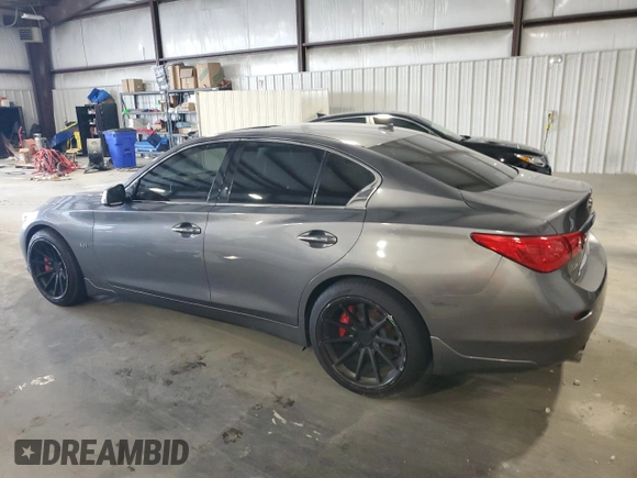 2017 Infiniti Q50 Signature Edition z VIN JN1EV7AR7HM832276, wystawiony jako Copart lot #55650975 z przebiegiem 133 659 mil mil oraz Szkoda całkowita • Salvage title. Historia ofert i sprzedaży dostępna na DreamBid. Obrazek 2.
