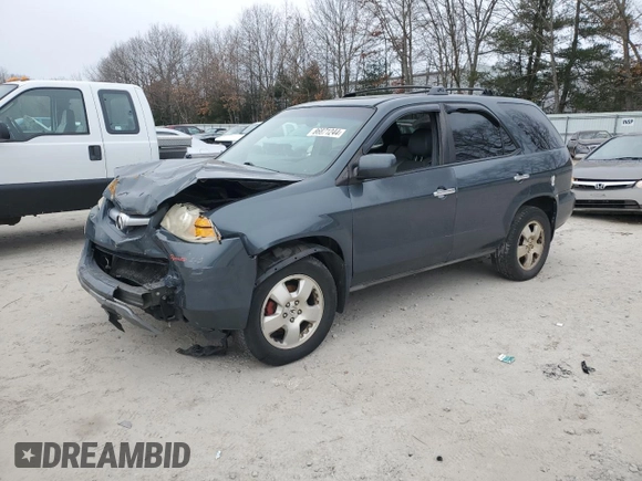 2005 Acura MDX with VIN 2HNYD18285H539112, listed as a Copart auction lot 86871244 with 0 mi miles and Clean Title. Bid and sale history available at carsss.com. Image 1.