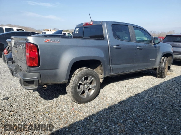 2020 Chevrolet Colorado 2WD Z71 with VIN 1GCGSDEN1L1170631, listed as a Copart auction lot 44032435 with 102,766 mi miles and Salvage title. Bid and sale history available at DreamBid. Image 3.
