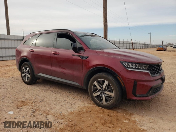 2023 Kia Sorento S with VIN 5XYRL4LC6PG226575, listed as a Copart auction lot 44684815 with Not provided miles and Salvage title. Bid and sale history available at DreamBid. Image 4.