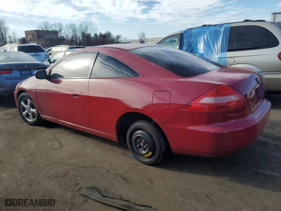 2005 Honda Accord Cpe EX with VIN 1HGCM72735A009055, listed as a Copart auction lot 88988225 with NaN miles and Non Repairable. Bid and sale history available at carsss.com. Image 2.